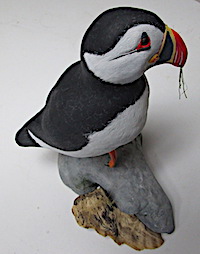 Puffin Carving